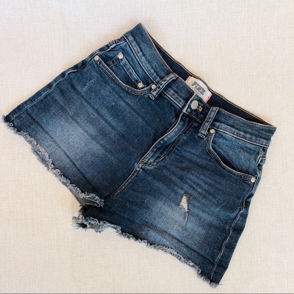 Victoria’s Secret PINK Denim Shorts - Picture 3 of 5